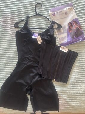 Snatched Body Sculpting Bodysuit and waist trainer